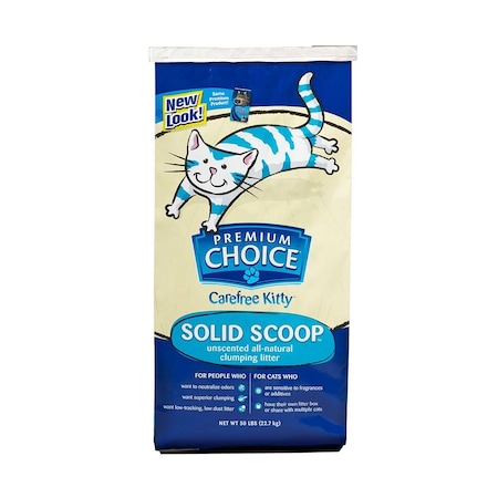 Carefree Kitty Solid Scoop Litter